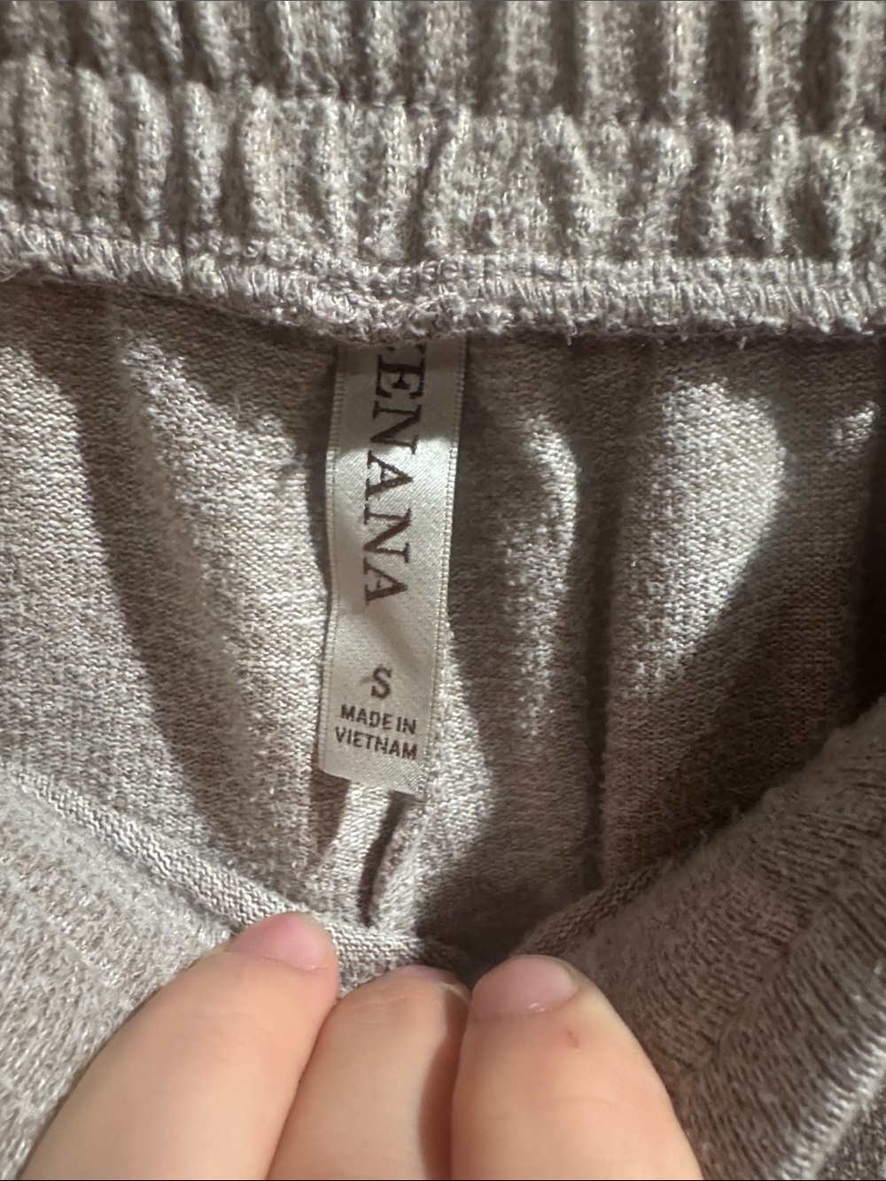 Zenana Outfitters Neutral Beige Knit Top — Light Taupe - Picture 2 of 5